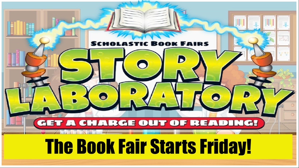  Story Laboratory Book Fair starts April 25!